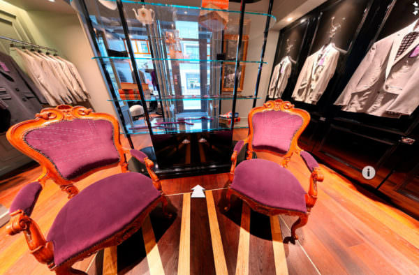 Savile Row Retail 360 Photography