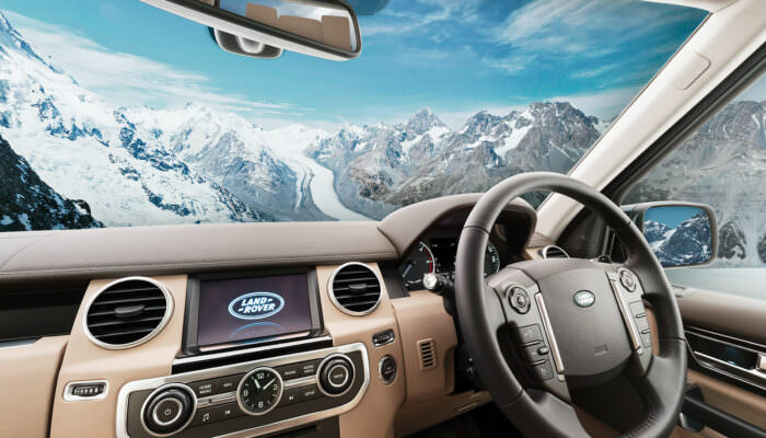 Land Rover Discovery 4 360 Car Interior Photography