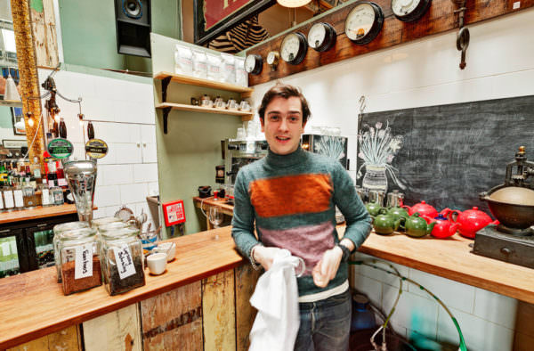 Mr Porter Brunswick House Cafe 360 Environmental Portrait