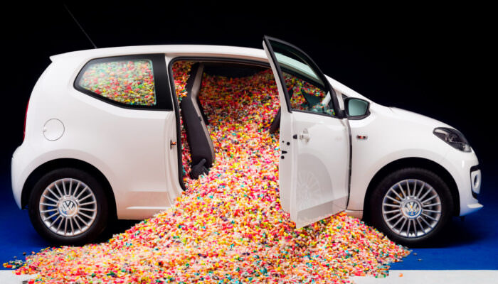 Volkswagen Up! Full of Sweets