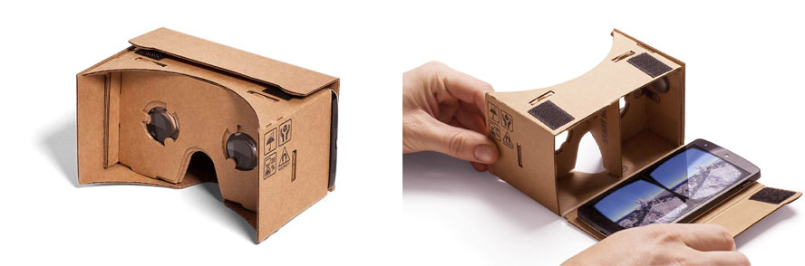 google cardboard vr headset