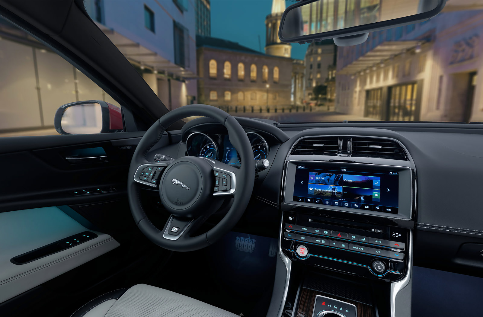 Jaguar Xe Car Interior 360 Interactive Eyerevolution