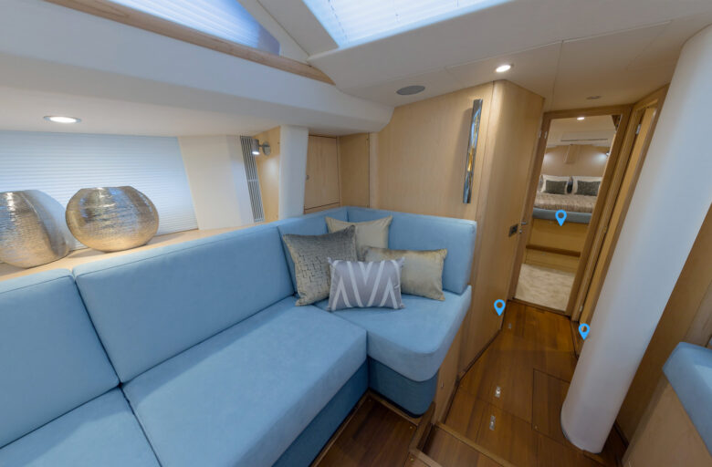 Oyster 545 yacht 360 photography