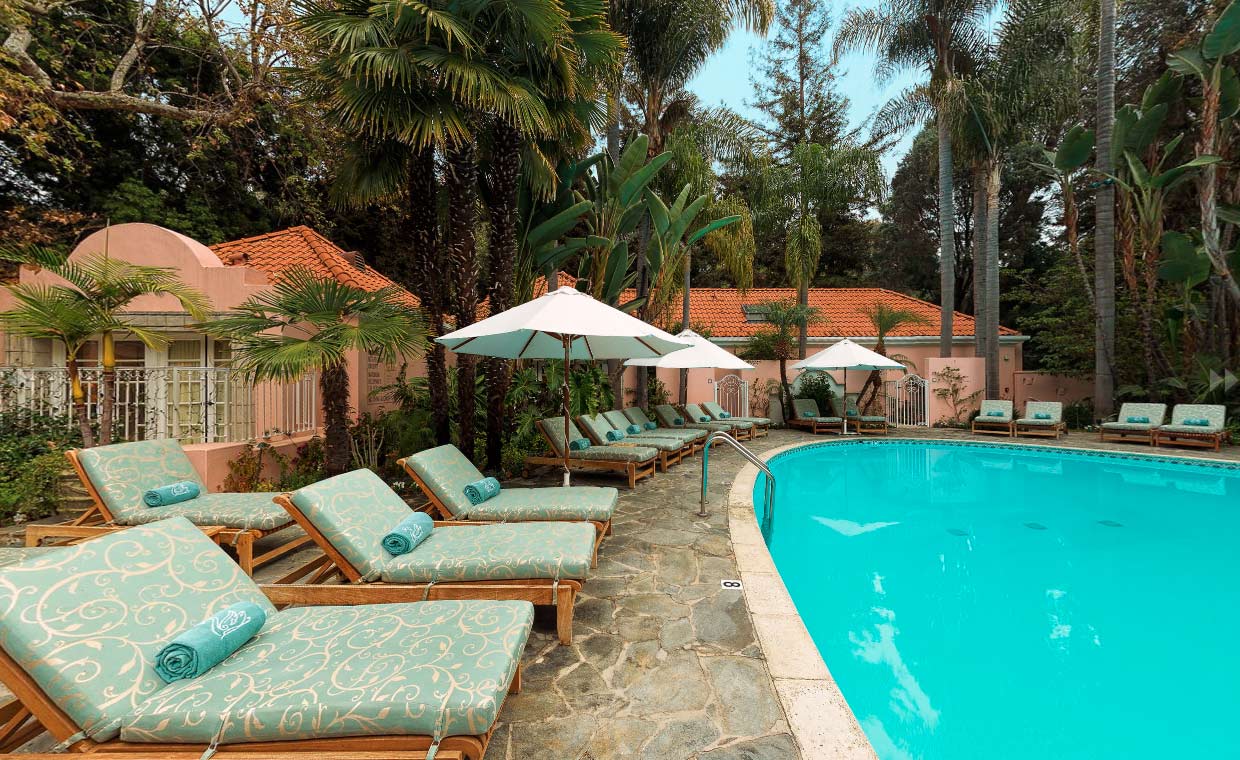 Pool at Hotel Bel-Air  Dorchester Collection