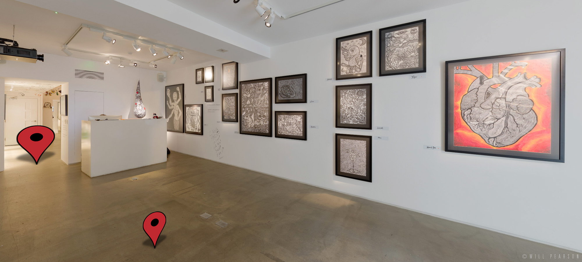 Exhibition 360 tours: Soho Art Gallery Virtual Tours