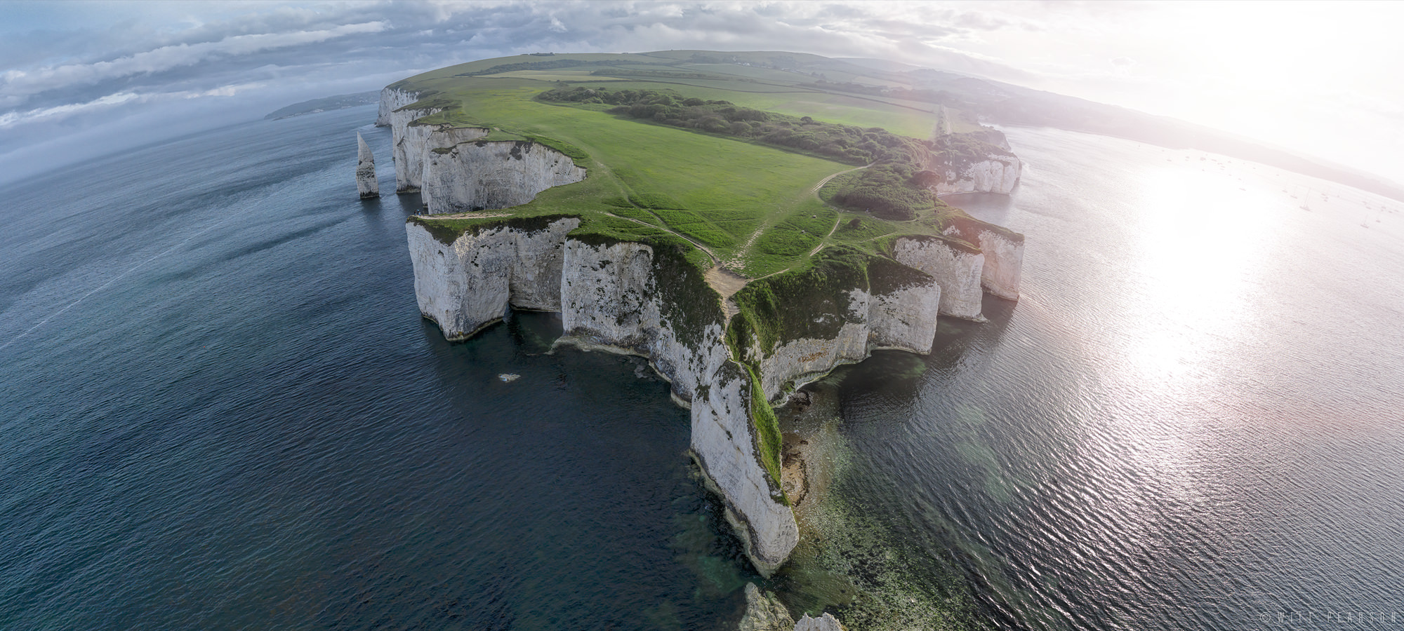 Dorset 360s Old Harry Rocks Aerial 360 Photography