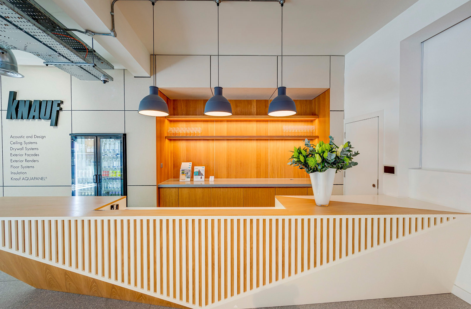 Knauf Clerkenwell reception area