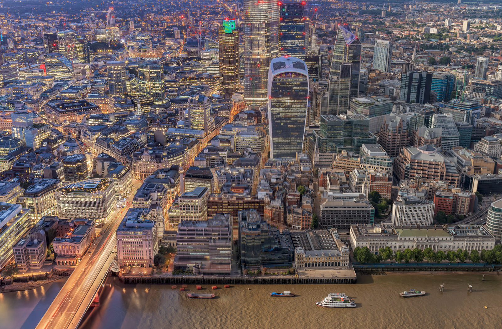 London Skyline from the Shard