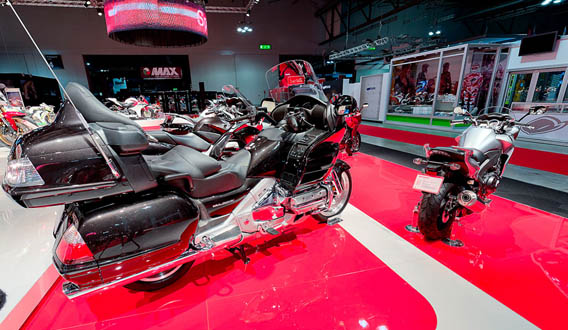 Honda at Eicma Mila Bike Show 2010 Virtual Tours honda motorbike show virtual tours
