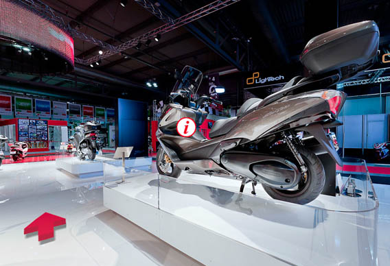 Honda at Eicma Mila Bike Show 2010 Virtual Tours honda motorbike show virtual tours