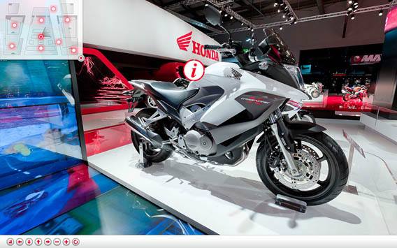 honda motorbike show virtual tours